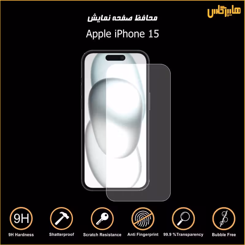 محافظ صفحه نمایش آیفون 15