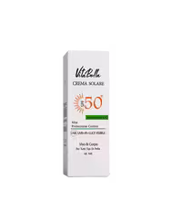 کرم ضد آفتاب SPF50 بی رنگ مناسب پوست صورت، حجم 40 میلی‌لیتر، برند ویتابلا