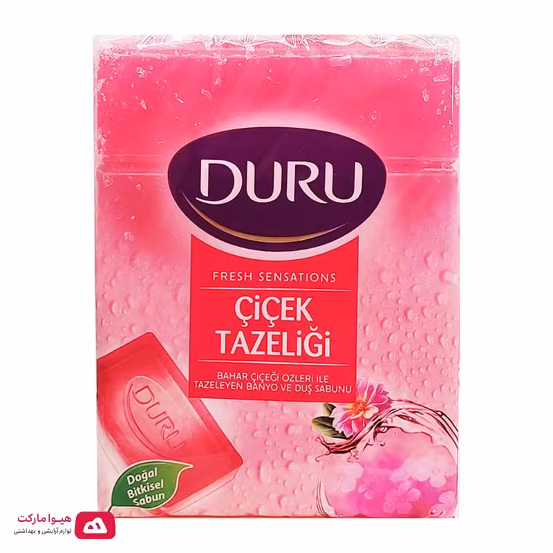 صابون دورو با رایحه گل‎ های بهاری بسته 4 عددی