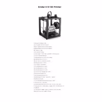 خرید و قیمت پرینتر سه بعدی کریلیتی مدل Ender-5 S1 برند Creality