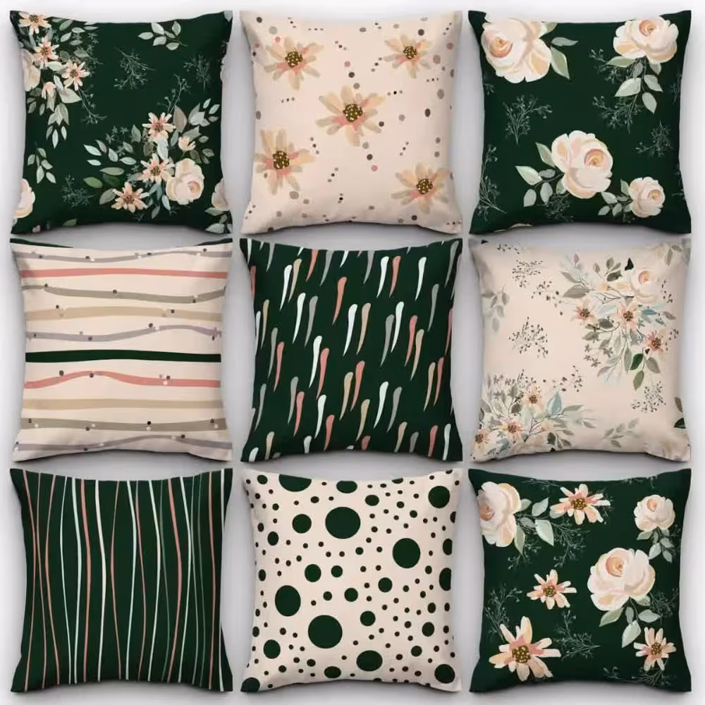 کاور کوسن کد 18 (ست گل)