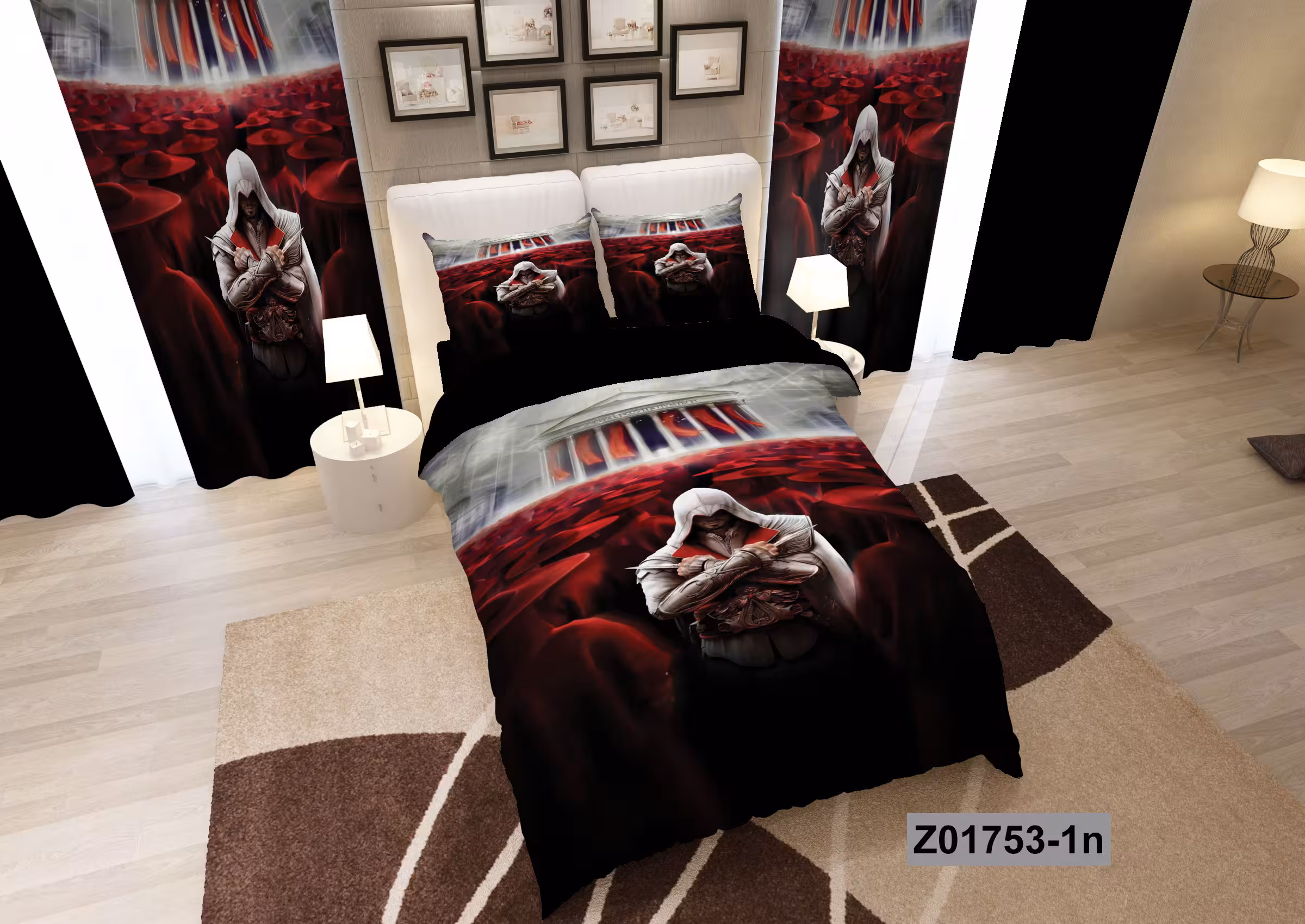 لحاف روتختی تنسل سه بعدی (3D) کالای خواب متین کد 1753