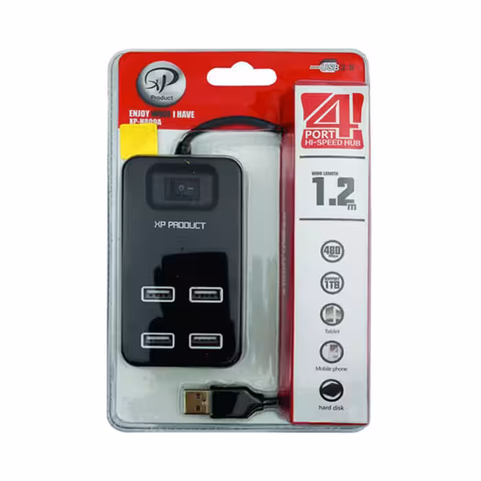 هاب 4 پورت USB 2.0 مدل H809