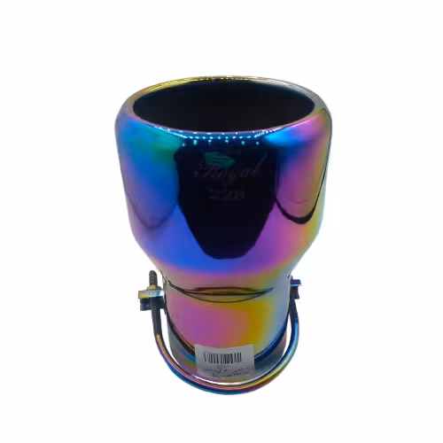 سر اگزوز جی اس مدل ترک 120 گرد سر جمع هفت رنگ کد 228