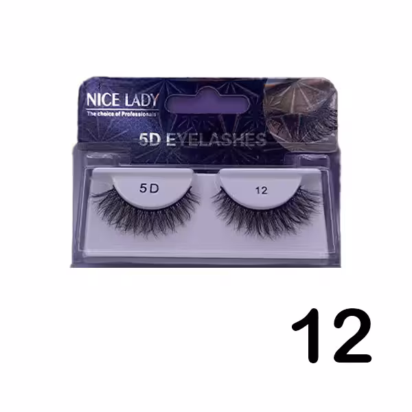 مژه 5 بعدی نایس لیدی شماره 12