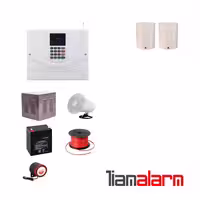 پکیج دزدگیر اماکن باسیم مدل مستر سیم کارتی و تلفنی M930PR2