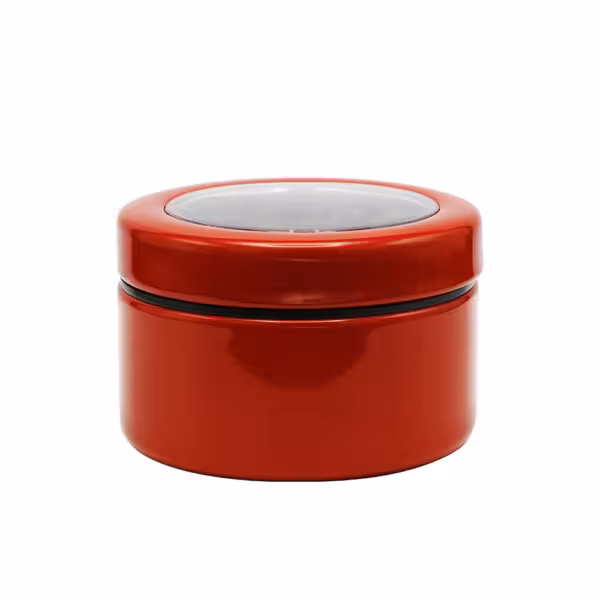 جعبه فلزی گرد