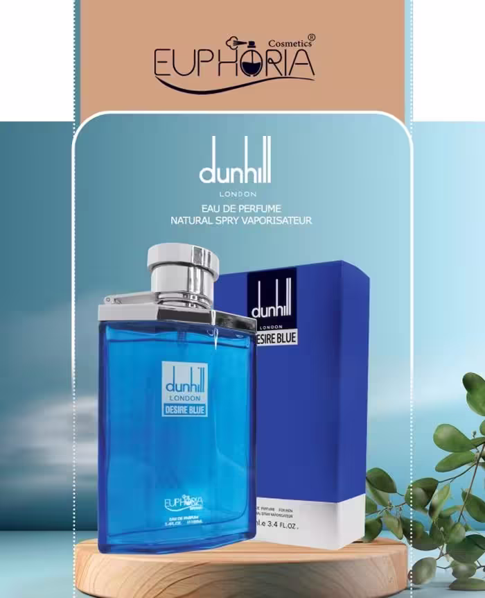 ادوپرفیوم ایفوریا رایحه دانهیل آبی Dunhill Desire Blue حجم 100 میل