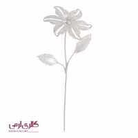 گل نقره طرح ملیله ES_F302