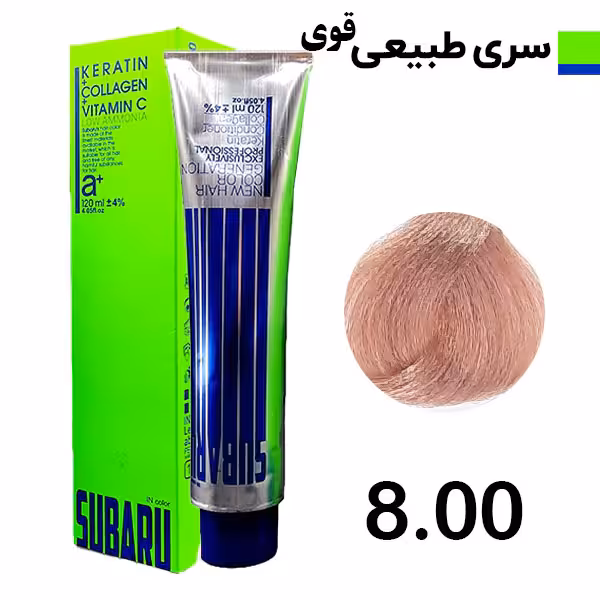رنگ مو بلوند خیلی روشن قوی سوبارو شماره 8:00