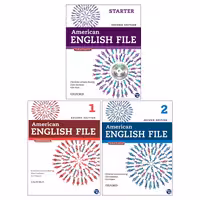 کتاب American English File اثر جمعی از نویسندگان انتشارات زبان مهر 3 جلدی