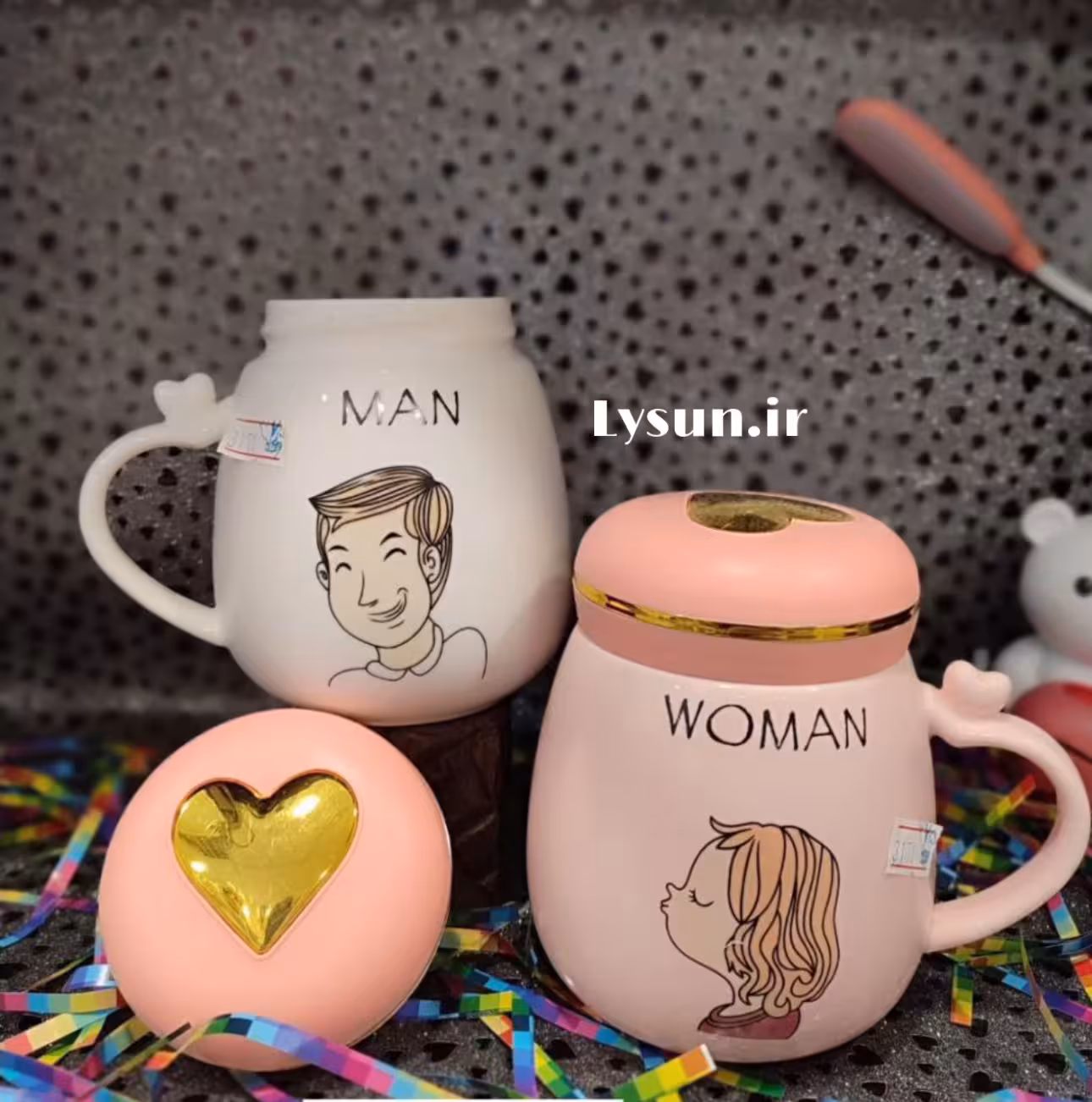 ماگ جفتی درب پیجی کد 648