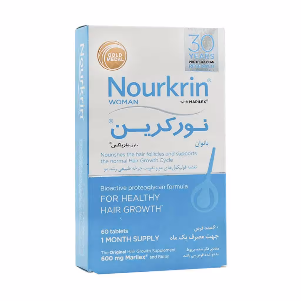 قرص نورکرین بانوان 60عدد | Pharma Medico Nourkrin Women