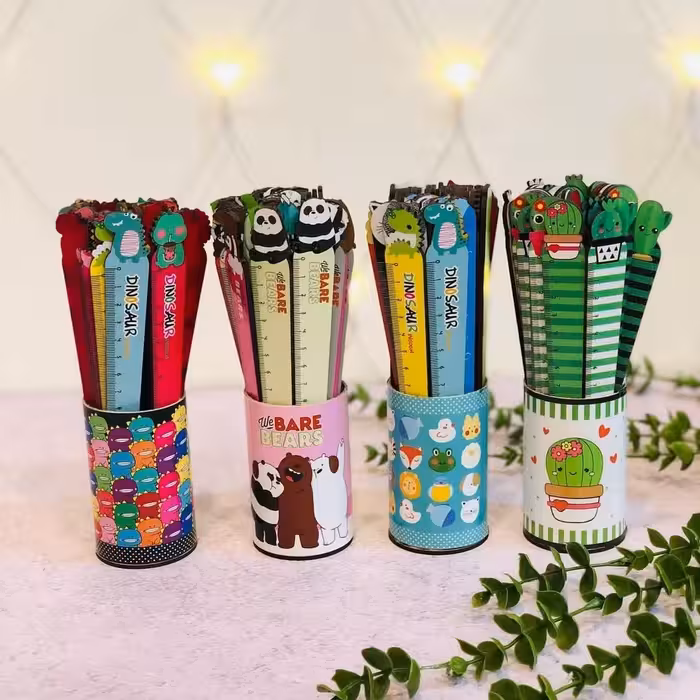 خط کش فانتزی چوبی 