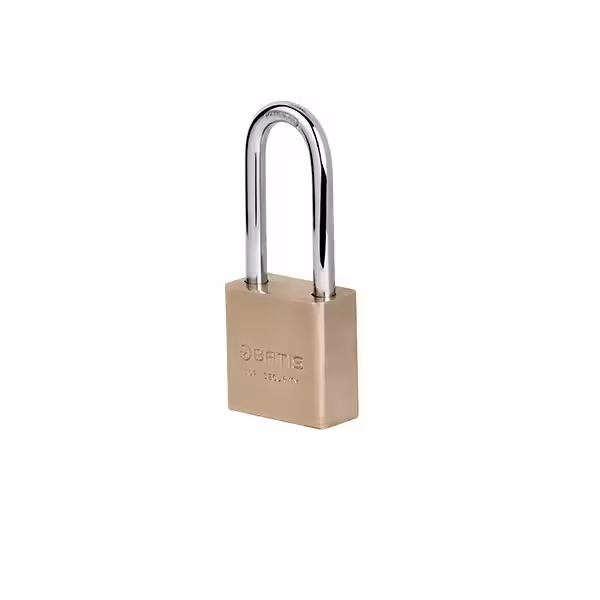 قفل آویز پایه بلند باتیس کد BA40092 | یراقینو فروش یراق آلات کابینت و درب