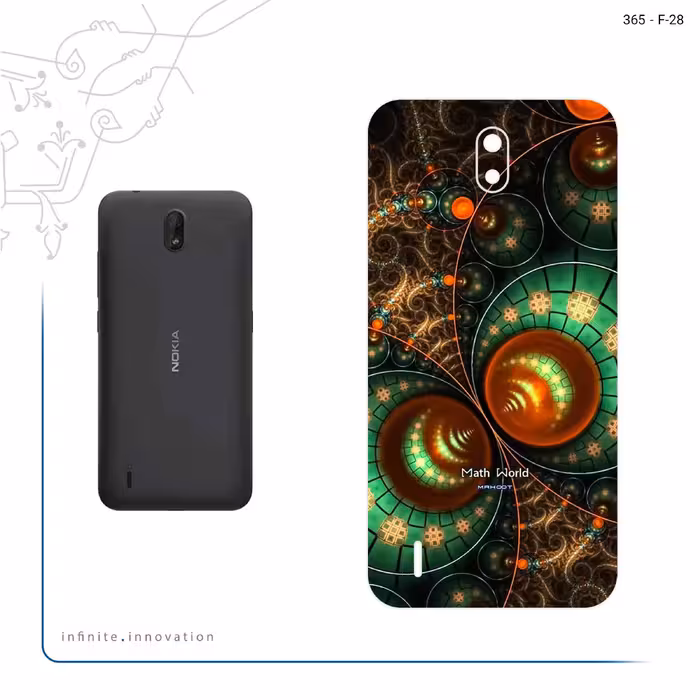 برچسب پوششی ماهوت مدل Mathematical Geometric Shape 3 مناسب برای گوشی موبایل نوکیا C1