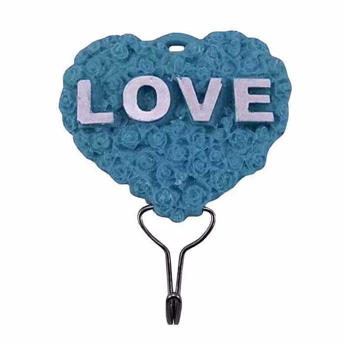 آویز حوله طرح قلب کد LOVE