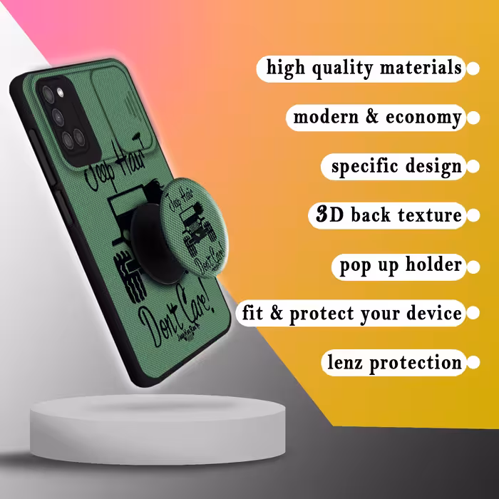   کاور لاین کینگ مدل JIPGEN J2 مناسب برای گوشی موبایل سامسونگ Galaxy A31 به همراه پایه نگهدارنده