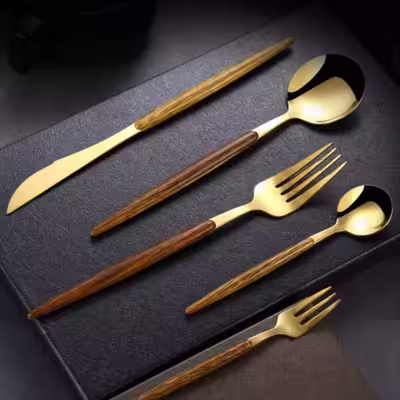 سرویس قاشق و چنگال 5 پارچه مدل S5214