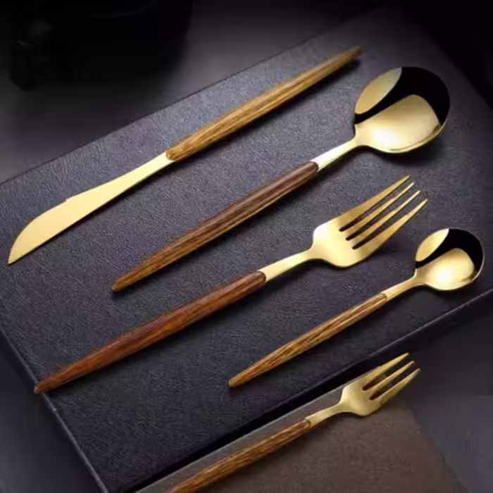 سرویس قاشق و چنگال 5 پارچه مدل S5214