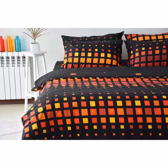 سرویس ملحفه بومرنگ مدل Fakher دونفره 4 تکه