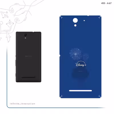 برچسب پوششی ماهوت مدل Disney مناسب برای گوشی موبایل سونی Xperia C3 Dual