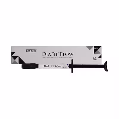 کامپوزیت دندانپزشکی دیادنت مدل flow A2 وزن 4 گرم