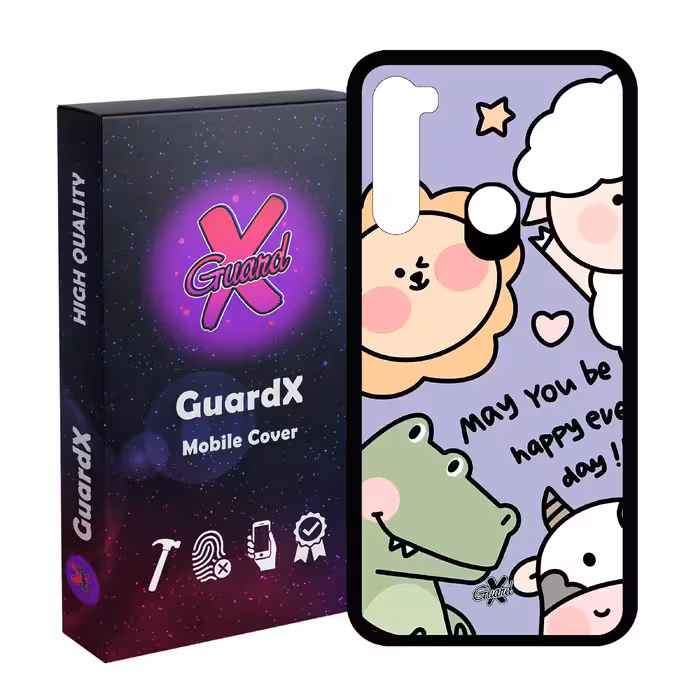 کاور گارد ایکس طرح Cute مدل Glass10567 مناسب برای گوشی موبایل شیائومی Redmi Note 8