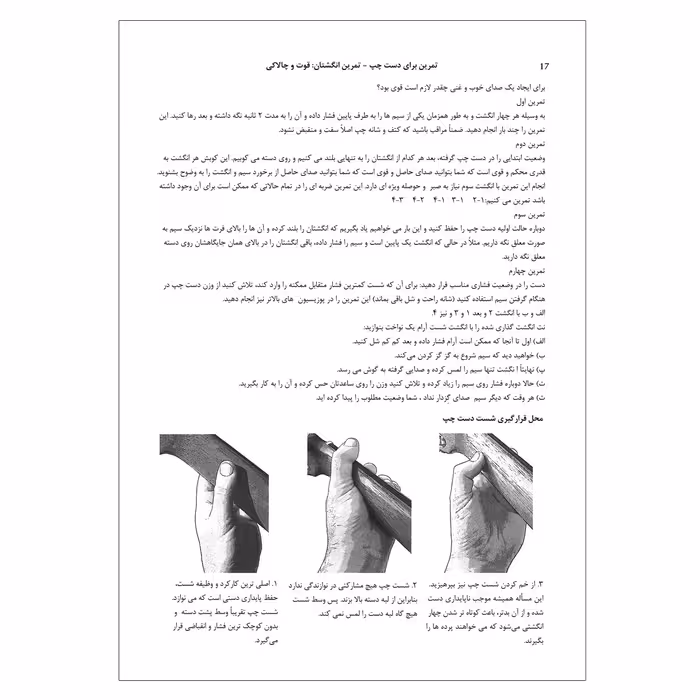 کتاب لذت نواختن گیتار مدرن ترین روش آموزش گیتار اثر مجید احمدی انتشارات پنج خط جلد 1و 2