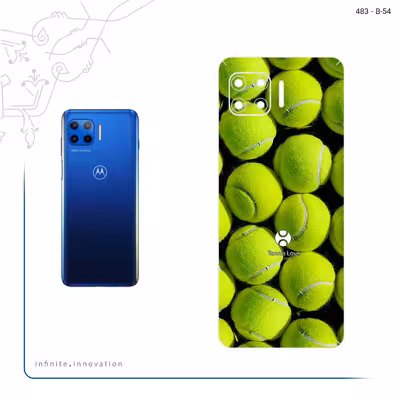 برچسب پوششی ماهوت مدل Tennis مناسب برای گوشی موبایل موتورولا Moto G 5G Plus