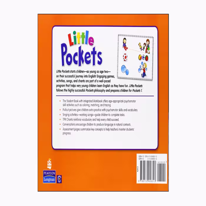 کتاب Little Pockets اثر Mario Herrera-Barbara Hojel انتشارات PEARSON 