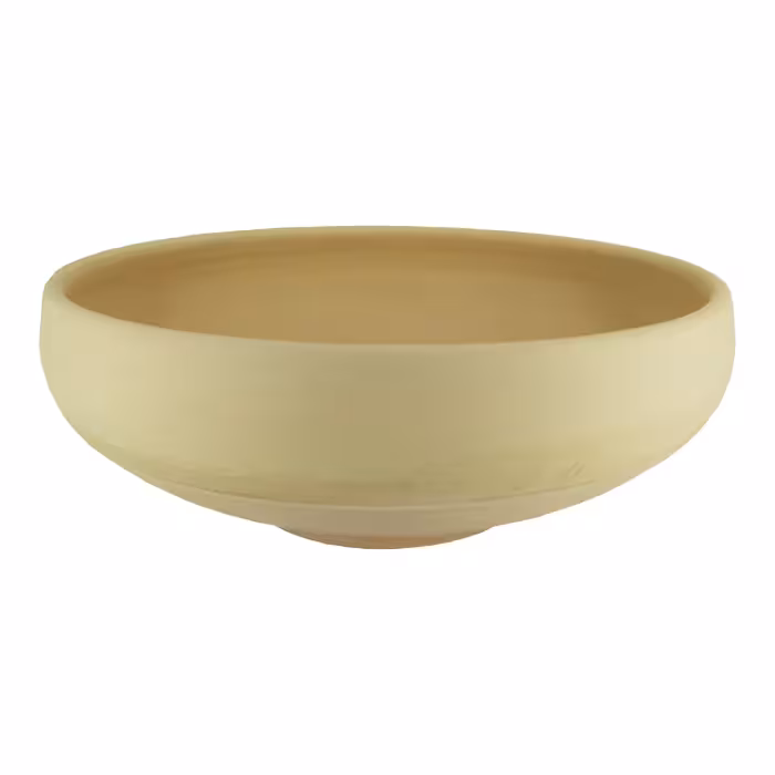 کاسه سفالی خام کد D25