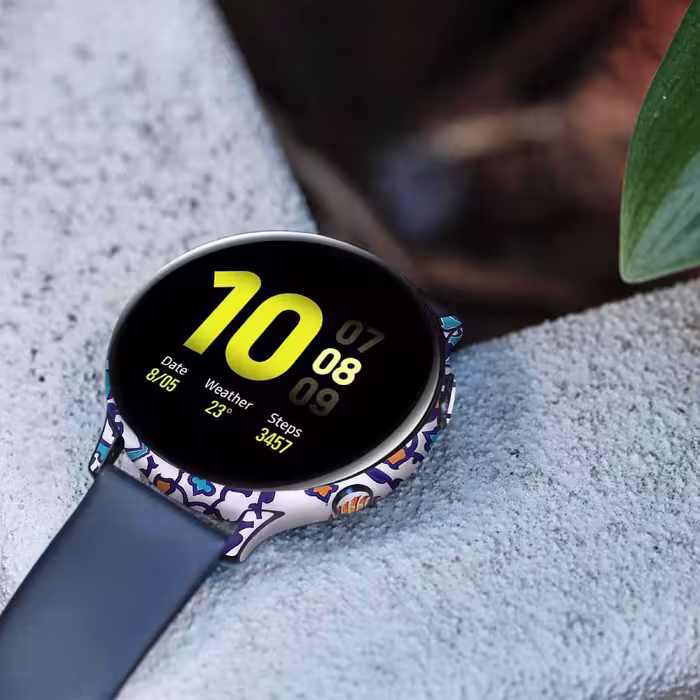 برچسب ماهوت طرح Homa-Tile مناسب برای ساعت هوشمند سامسونگ Galaxy Watch Active 2 44mm