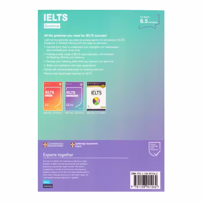 کتاب IELTS Vocabulary, Grammar And Common Mistakes اثر Pauline Cullen And Diana Hopkins انتشارات الوندپویان سه جلدی