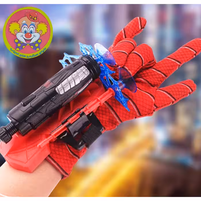 ابزار ایفای نقش دنیای سرگرمی های کمیاب مدل لانچر تیر پرتاب کن طرح اسپایدرمن کد DSK-A607