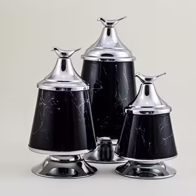 بانکه مدل کندی هرمی کد PS12 مجموعه 3 عددی  