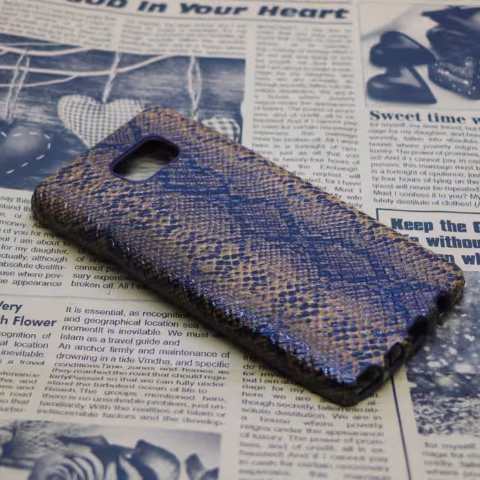 کاور مسیر طرح پوست مار مدل SNK-01 مناسب برای گوشی موبایل سامسونگ Galaxy S6