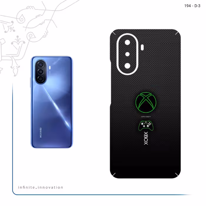 برچسب پوششی ماهوت مدل XBOX مناسب برای گوشی موبایل هوآوی Nova Y70
