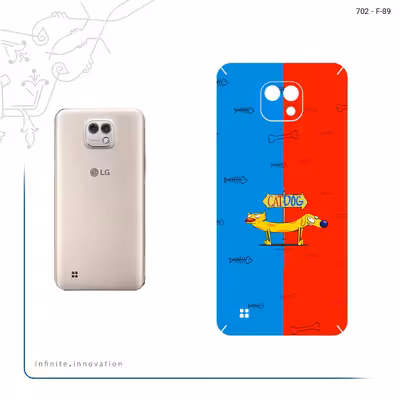 برچسب پوششی ماهوت مدل CatDog مناسب برای گوشی موبایل ال جی X Cam