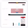 برچسب پوششی ماهوت مدل CHANEL-Logo مناسب برای تبلت سامسونگ Galaxy Tab S2 9.7 2015 T810
