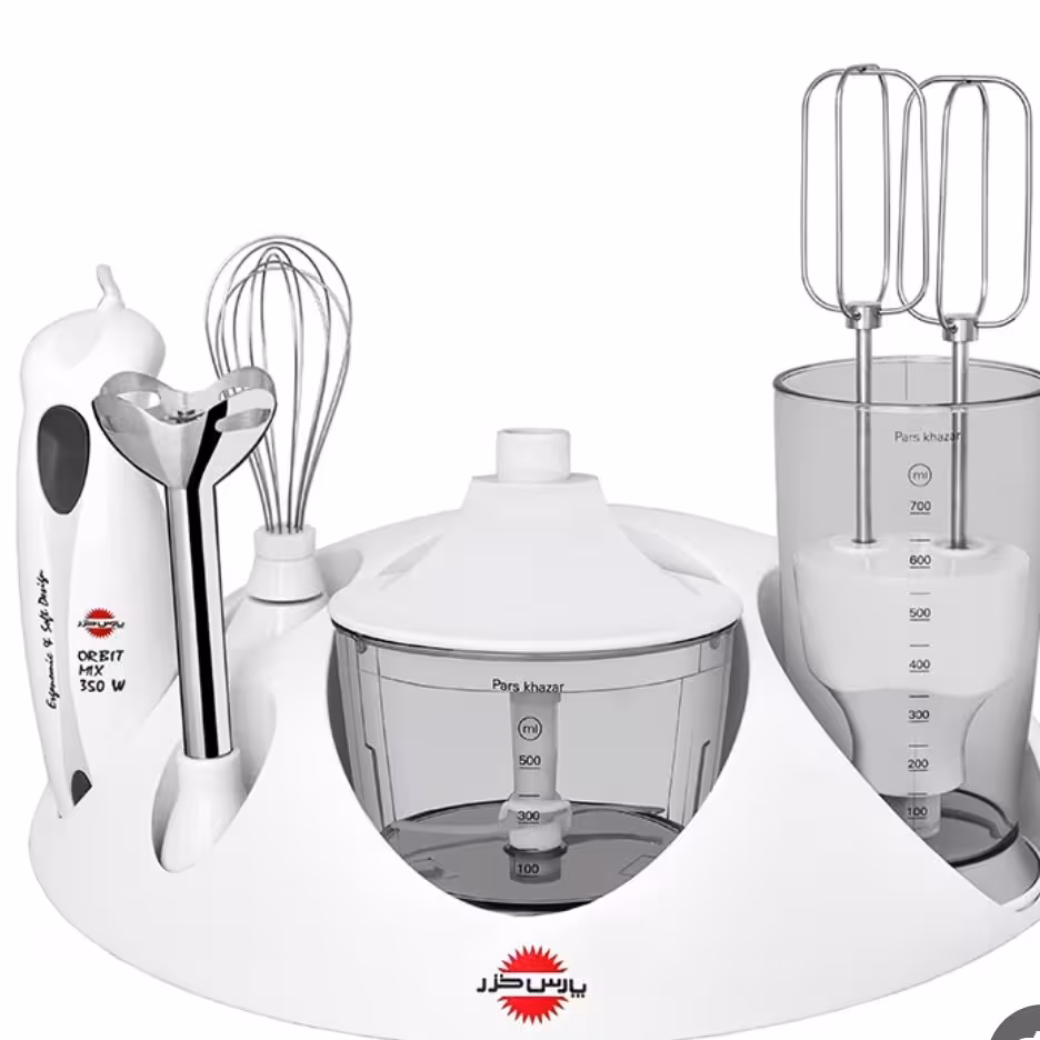 غذاساز همه کاره پارس خزر مدل اربیت میکس با 25ماه گارانتی 