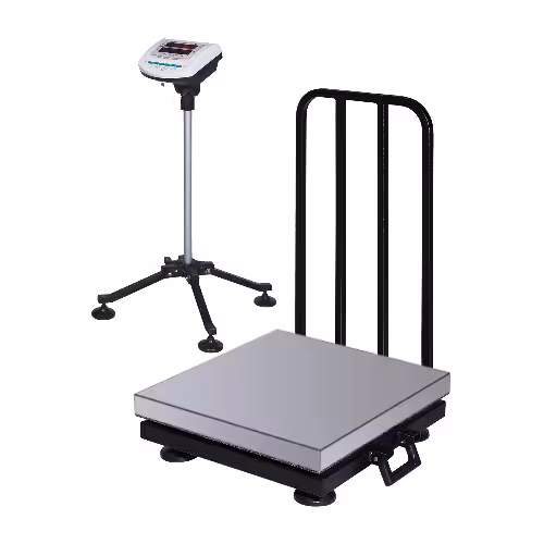 باسکول 200 کیلویی نمایشگر متحرک استیل محک