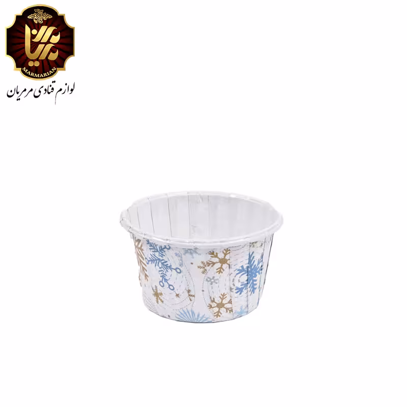 کاپ کیک کرکره ای بسته 50 عددی طرح 4