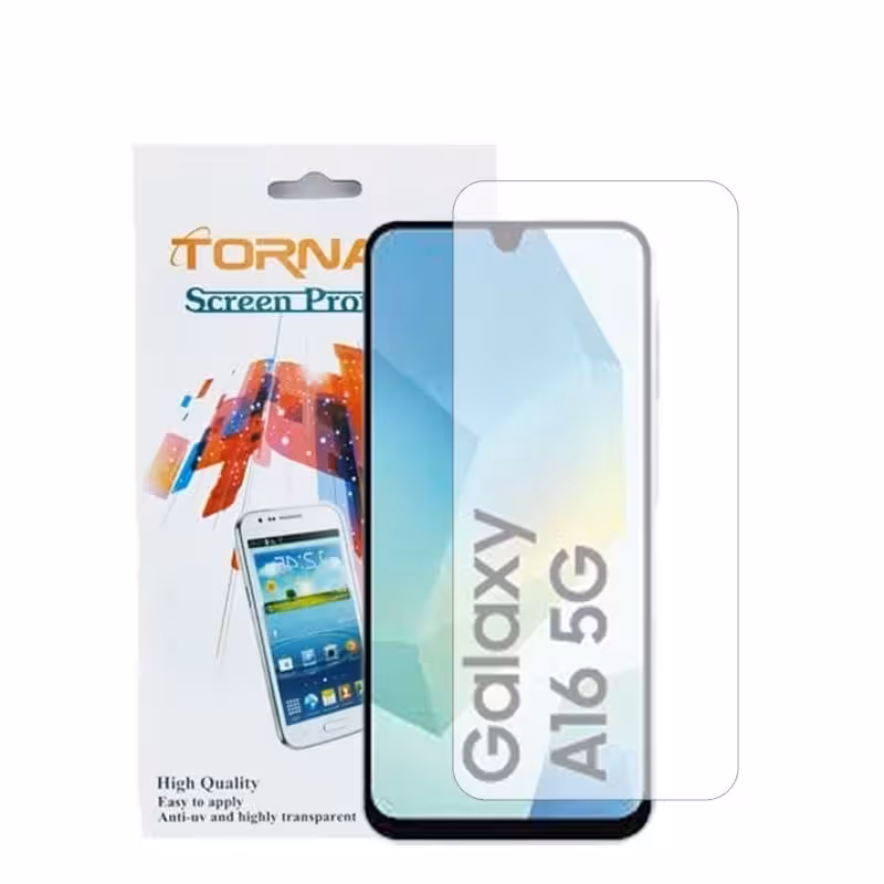 گلس محافظ صفحه نمایش تورنادو مدل نانو گلس مناسب برای موبایل سامسونگ Galaxy A16