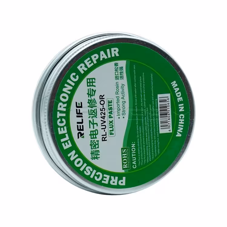 روغن فلکس کاسه ای ریلایف Rl-Uv425-Or وزن 50 گرم