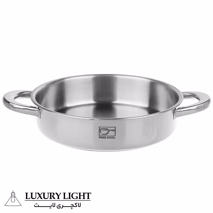 تابه پارس استیل مدل سه لایه کد 240 سایز 24