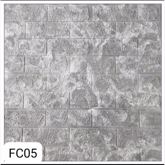دیوارپوش فومی پشت چسبدار کد FC05 ابعاد70در70 cm ضخامت 5میل (پس کرایه)