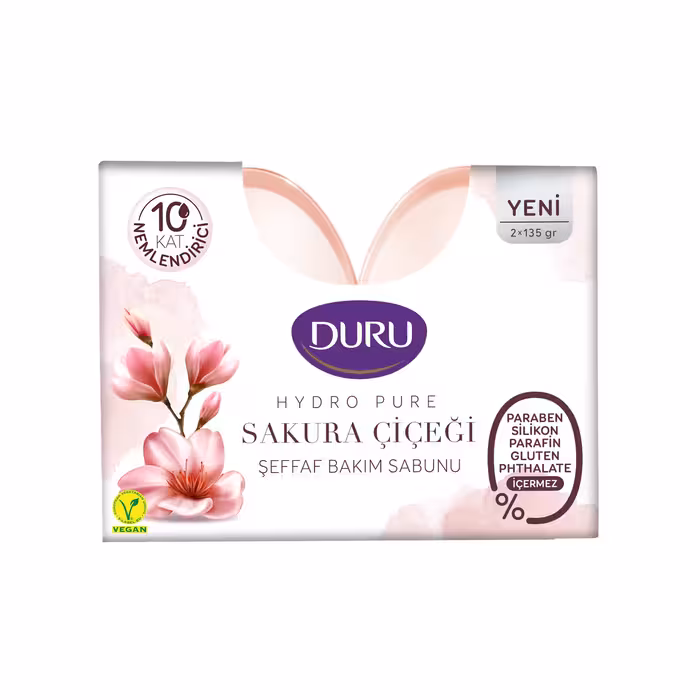 صابون آبرسان دورو حاوی عصاره شکوفه گیلاس بسته 2 عددی