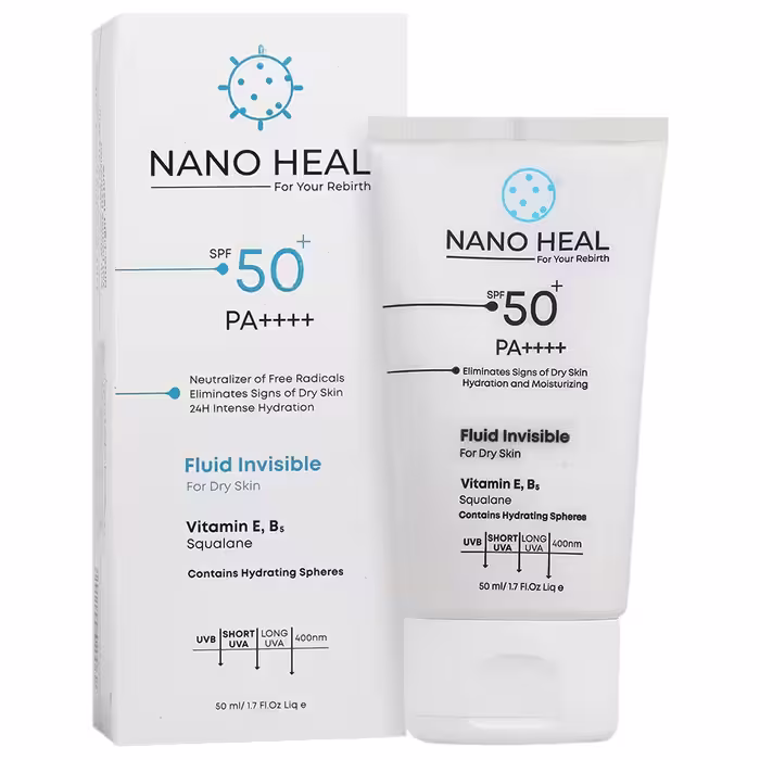 فلویید ضد آفتاب پوست خشک SPF50 نانوهیل