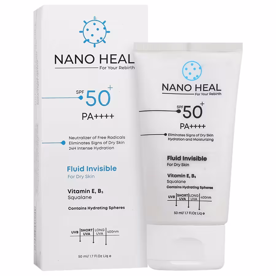 فلویید ضد آفتاب پوست خشک SPF50 نانوهیل